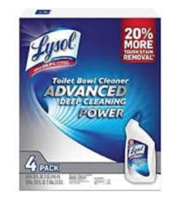 Lysol Power Toilet Bowl Cleaner – Best Overall Performance